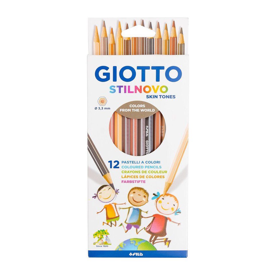 Giotto Stilnovo Skin Tones Coloured Pencils - 257400