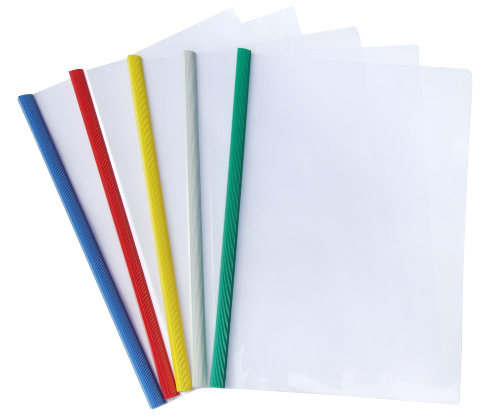 Marlin A4 Slide Binder Folders 5's Assorted Colours - 020Y - Stationery ...