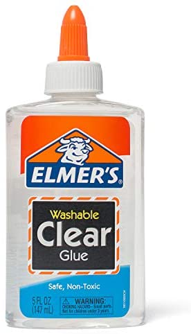 large bottle of clear glue