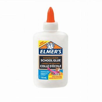 ELMERS White Liquid School Glue 225ml Bottle Perfect for SLIME ...