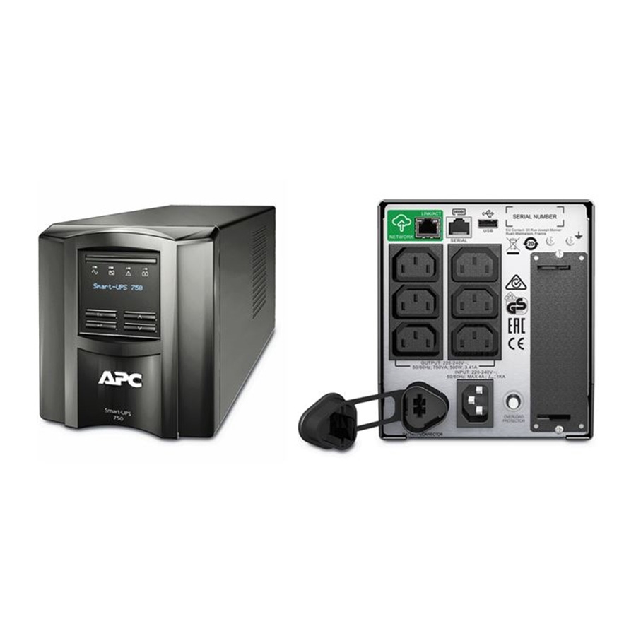 Apc Smart Ups 750va Lcd 230v Smt750ic 1662